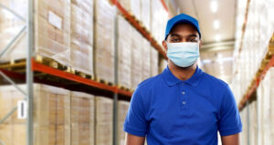covid mask warehouse guy