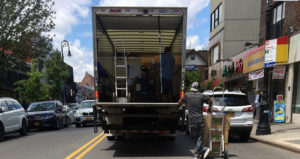 ab5 truck unloading