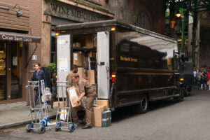 UPS stepvan feature