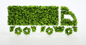 sustainable shipping green truck illustration feature